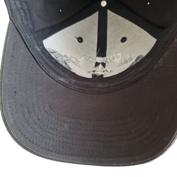 New Orleans Saints 2011 NFL Division Champions Baseball Cap NFC South Strapback - Picture 7 of 10